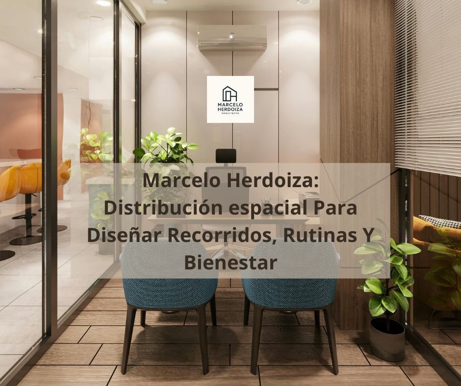 Marcelo Herdoiza: Distribución espacial Para Diseñar Recorridos, Rutinas Y Bienestar